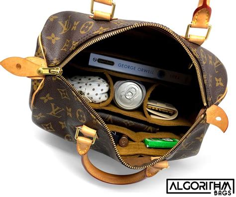 lv speedy insert|Amazon.com: Louis Vuitton Speedy 30 Purse Organizer.